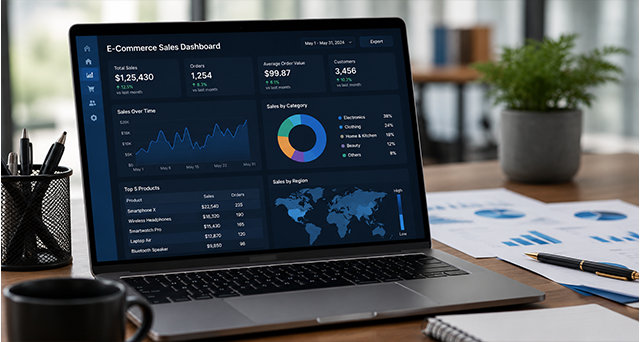 E-commerce Sales Dashboard (Power BI)