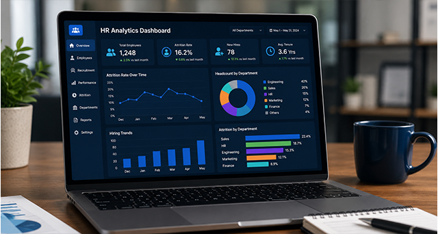 HR Analytics Dashboard (Power BI)