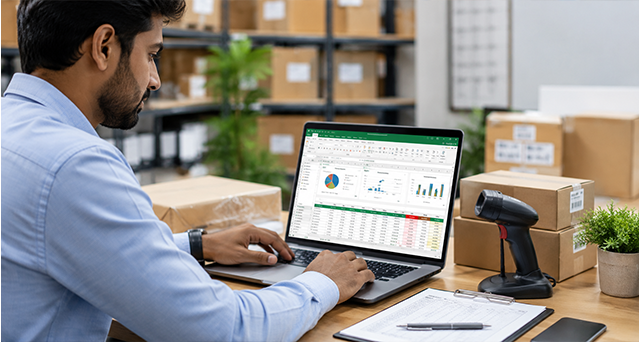 Inventory Management System (Excel + VBA)