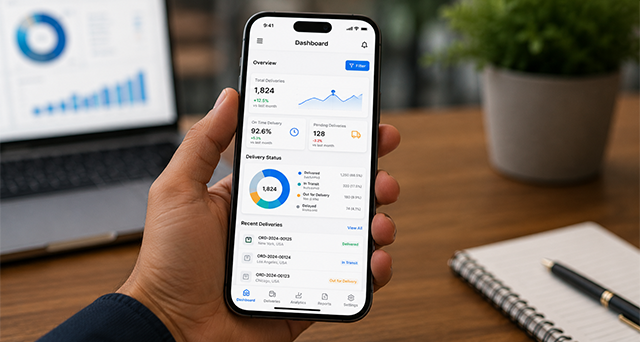 Mobile-Optimised Executive Dashboard