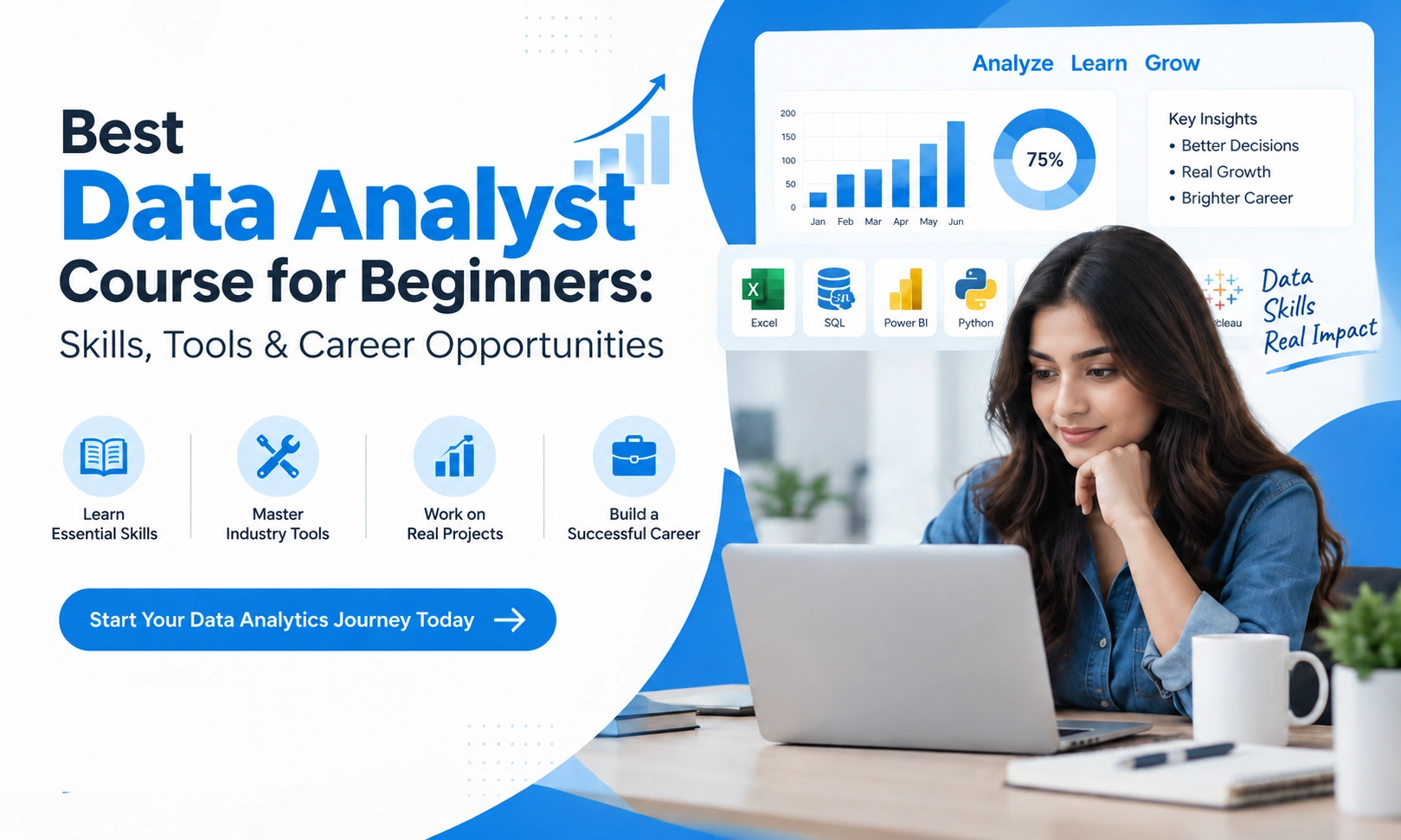 Best Data Analyst Course for Beginners: Skills, Tools & Career Opportunities